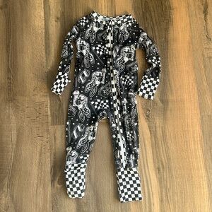 Strictly wild “ride hard” bamboo convertible pjs pajamas bmx motocross